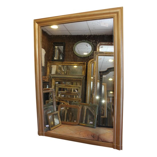 Louis Philippe mantelpiece mirror 101 x 143 cm