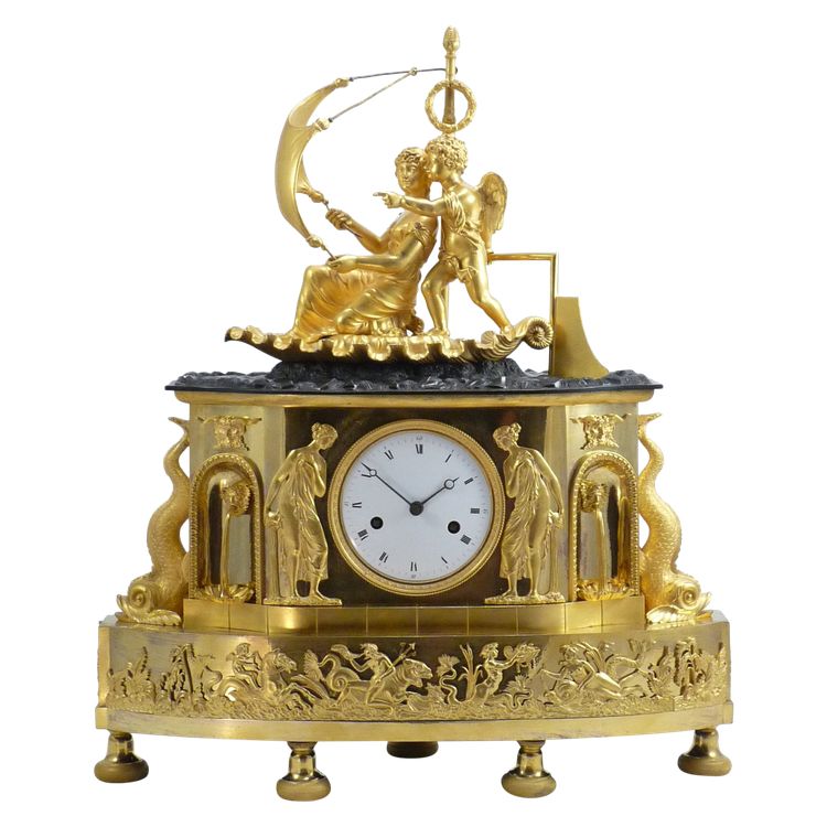 Beautiful Directoire Clock 