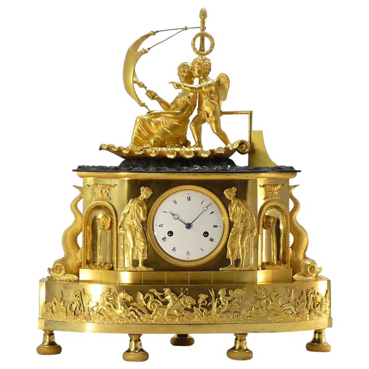 Beautiful Directoire Clock 