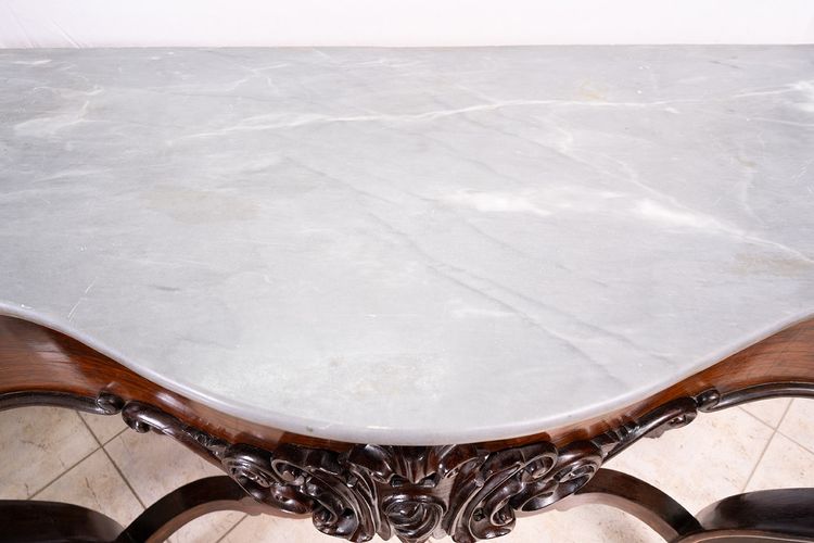 Console Napolitaine Ancienne Louis Philippe, XIXe Siècle.