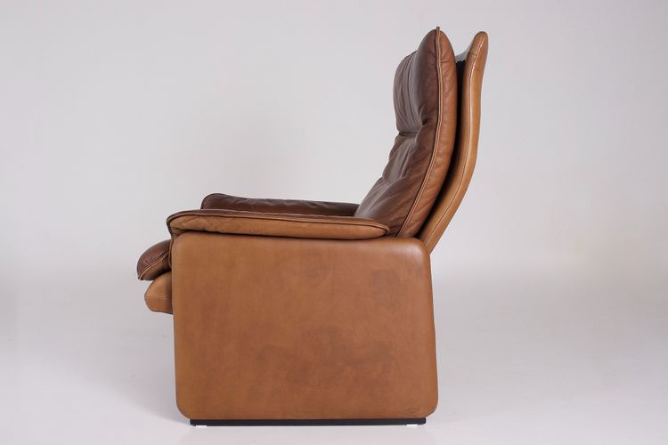 De Sede DS-50 Leather Armchair and Ottoman