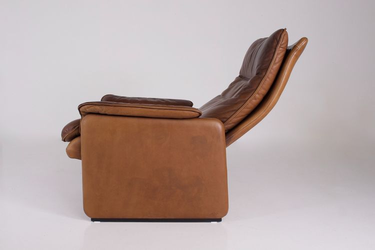 De Sede DS-50 Leather Armchair and Ottoman