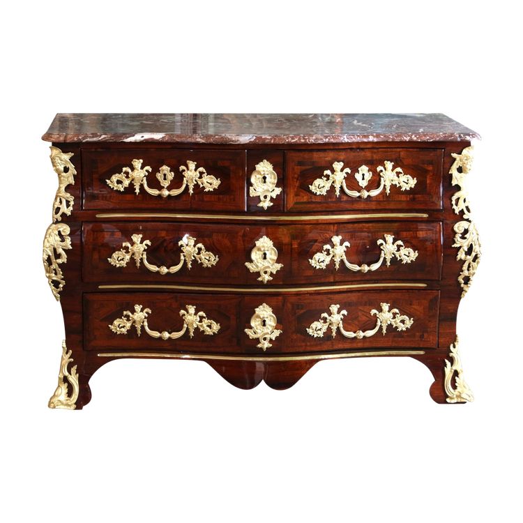Commode tombeau à la régence époque XVIIIème siècle
