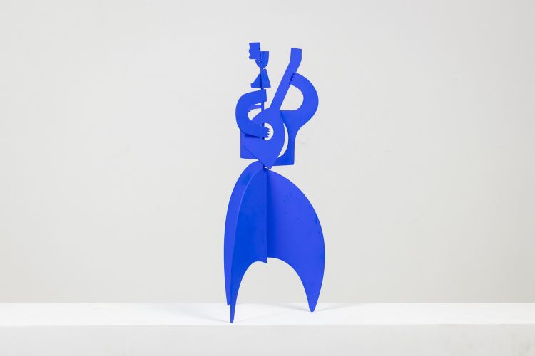 Antonino di San Pietro. Scultura "Mr Guitar". Contemporaneo. Codice articolo: LS6246487A