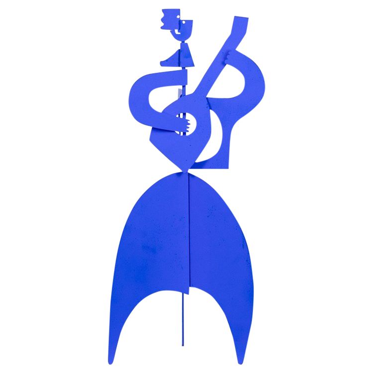 Antonino di San Pietro. Scultura "Mr Guitar". Contemporaneo. Codice articolo: LS6246487A