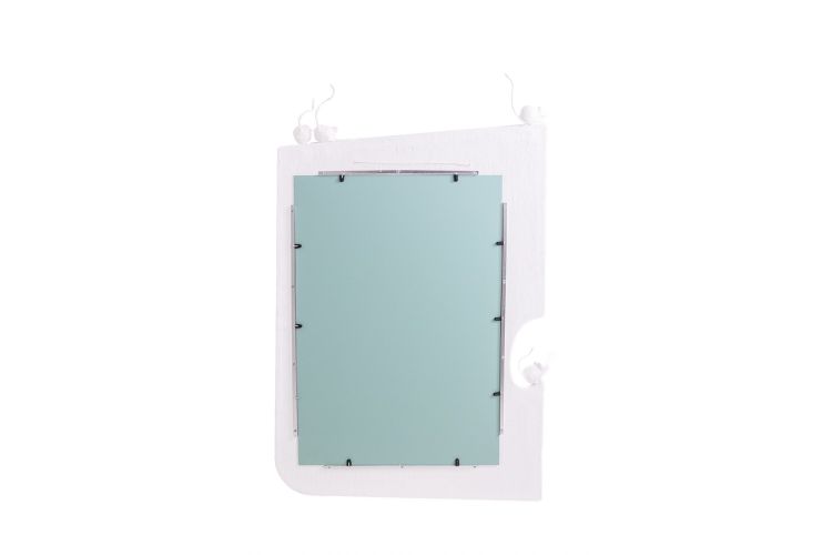 Miroir en plâtre. Travail d’artiste de petite série. LS62541609M
