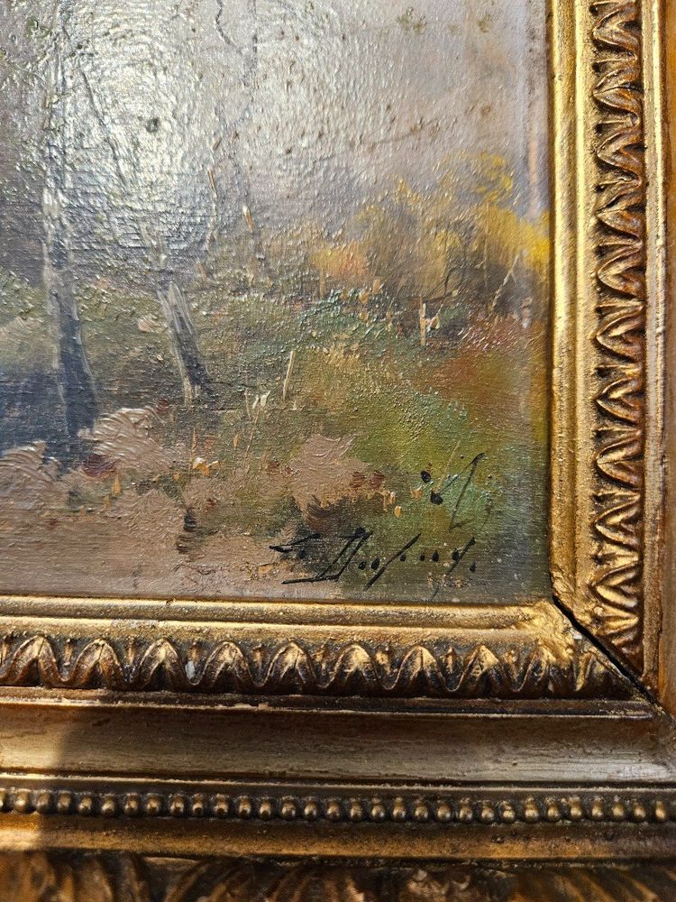 Paar Gemälde des Malers Eugène Galien Laloue – signiert Léon Dupuy.  19. Jahrhundert.