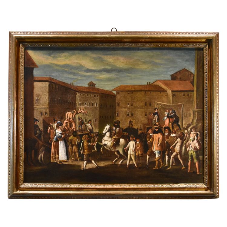 Scène De Carnaval à Rome Au XVIIe Siècle (Piazza Navona), Michelangelo Cerquozzi (1602 - 1660)