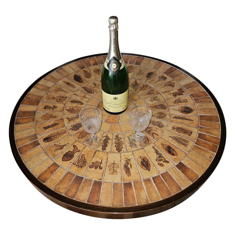 Table Basse  Roger Capron (1922  -  2006)  -  époque 20ème -
