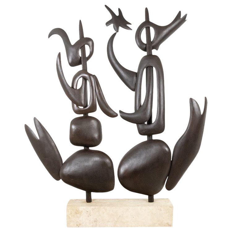 Antonino di San Pietro. Scultura in metallo curvato. Opera contemporanea. LS62278160