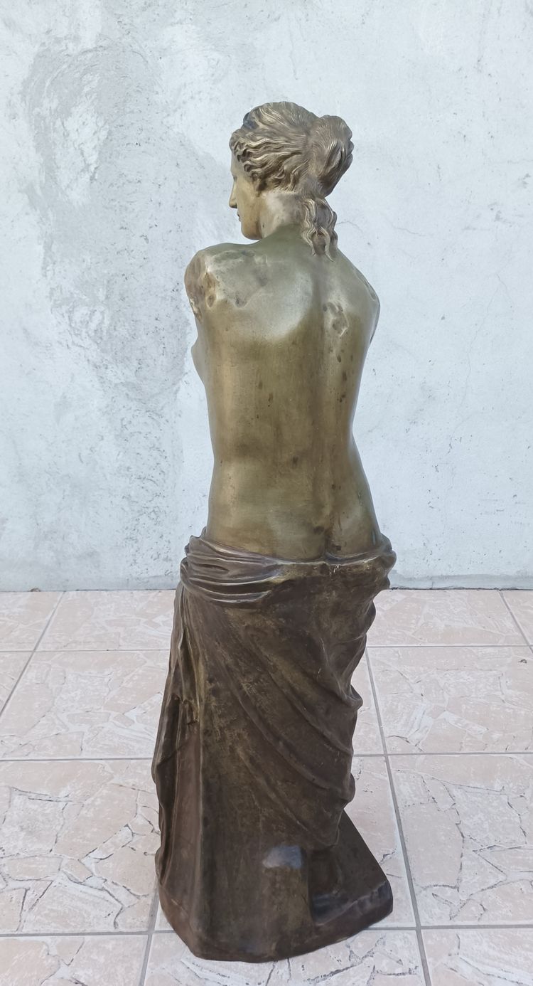 Venere di Milo Grande scultura in bronzo del XIX secolo