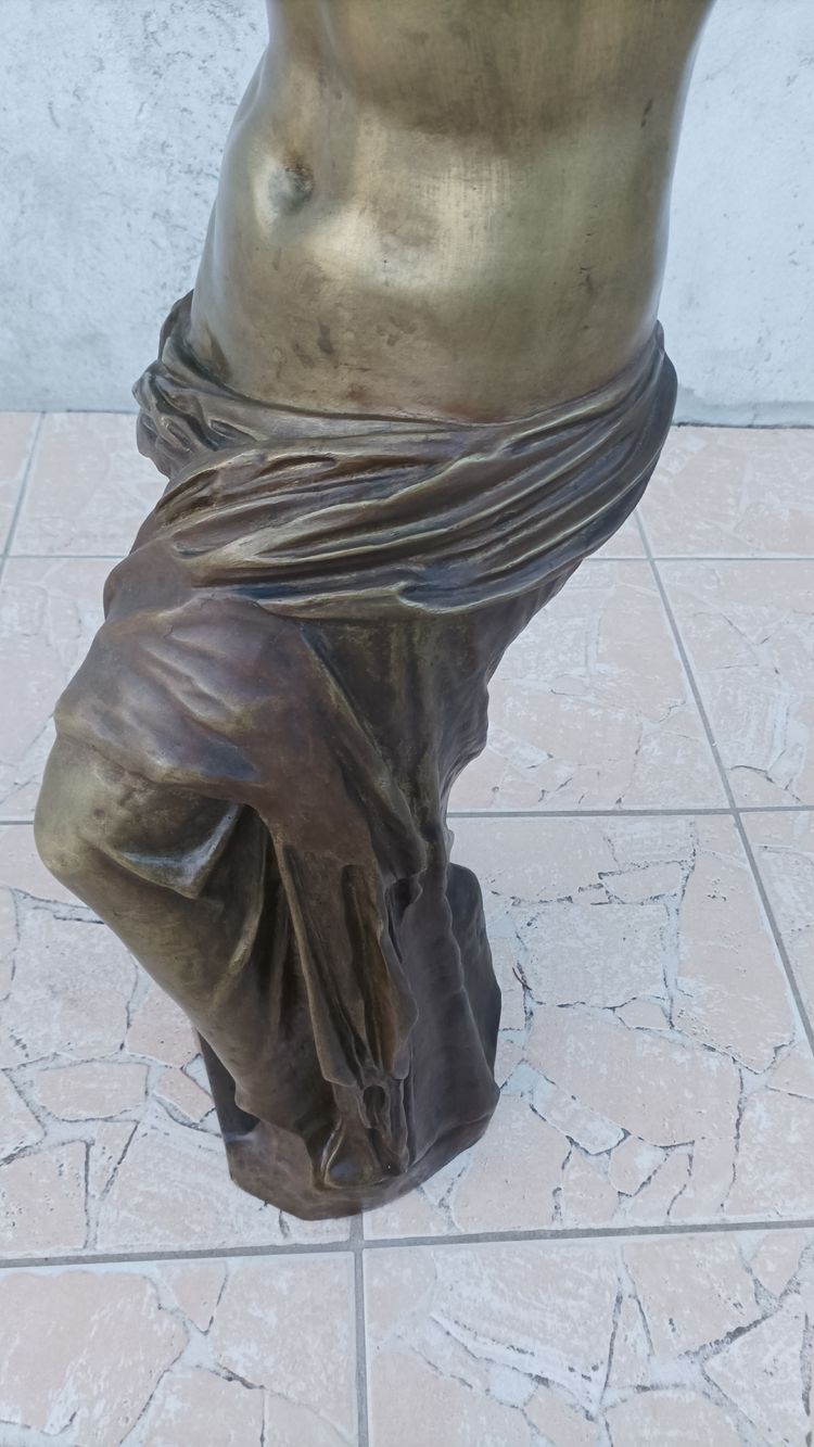 Venere di Milo Grande scultura in bronzo del XIX secolo