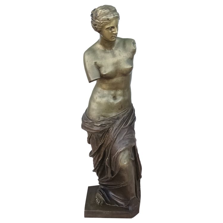 Venere di Milo Grande scultura in bronzo del XIX secolo