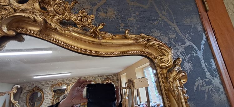 Specchio d'epoca Napoleone III 182 x108