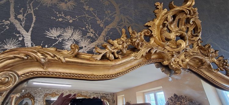 Specchio d'epoca Napoleone III 182 x108