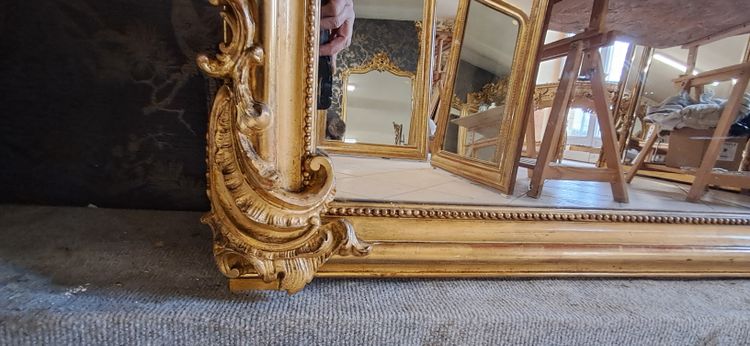 Specchio d'epoca Napoleone III 182 x108
