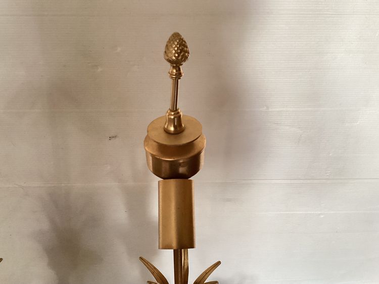 Pair of lamps with ears of corn