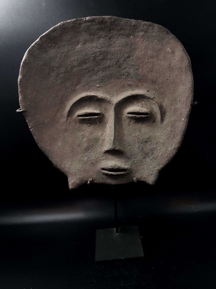 Testa di terracotta, popolo Akan Kwahu, Ghana
