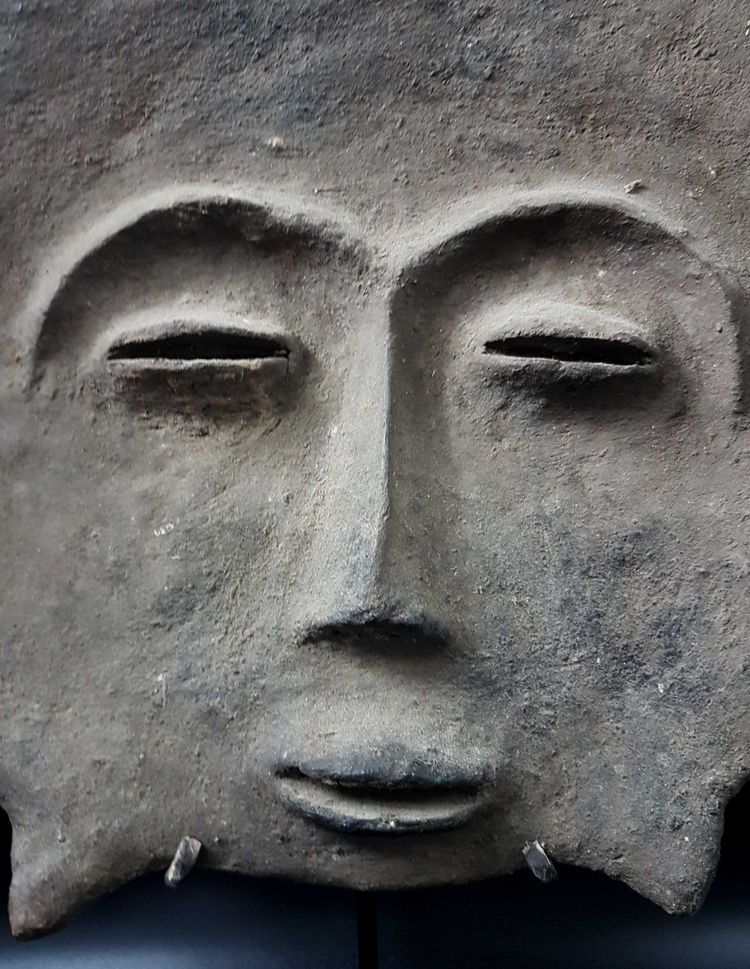 Testa di terracotta, popolo Akan Kwahu, Ghana