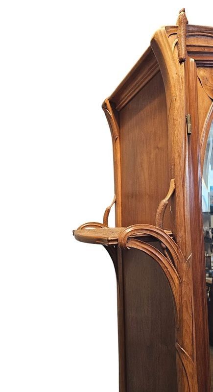 Camera da letto Art Nouveau "Ninfee e canne" della Galleria Mathieu