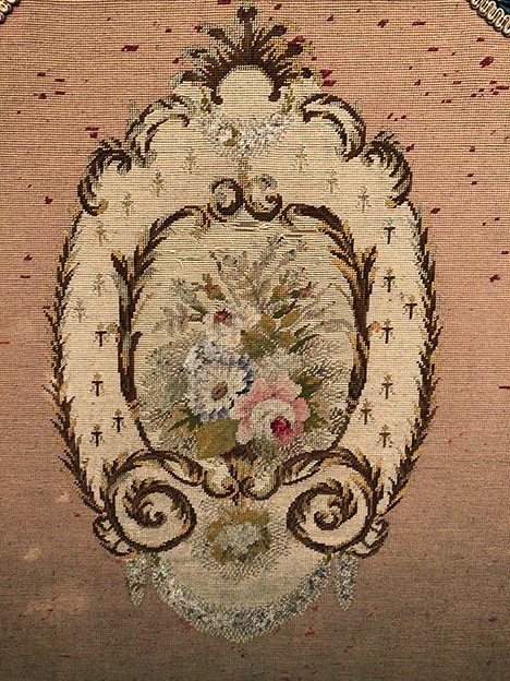 Paravento in legno annerito riccamente intagliato, Napoleone III