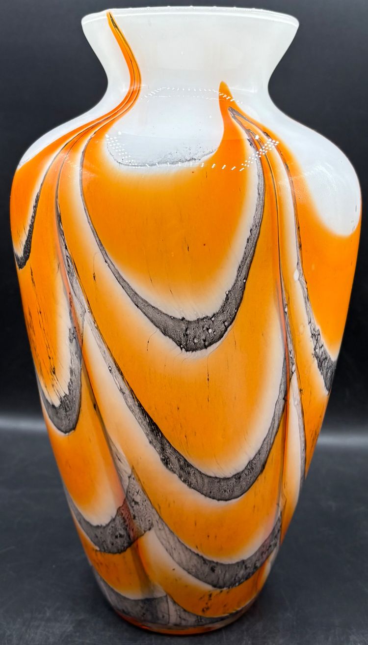 Vase aus Muranoglas 