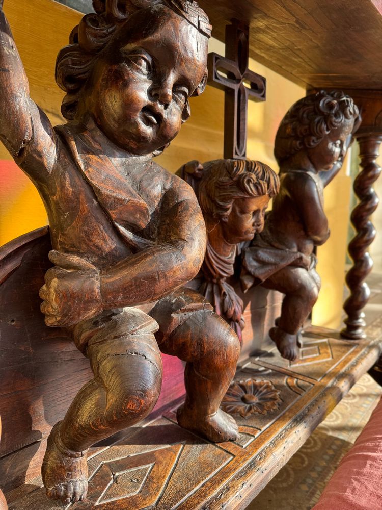 Important double Prie-Dieu – XVIIIe  