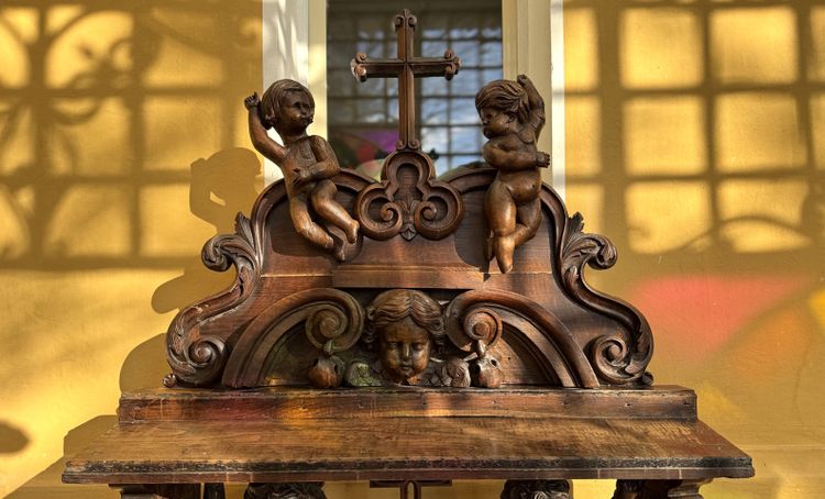 Important double Prie-Dieu – XVIIIe  