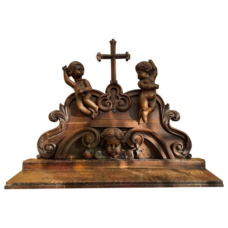 Important double Prie-Dieu – XVIIIe  