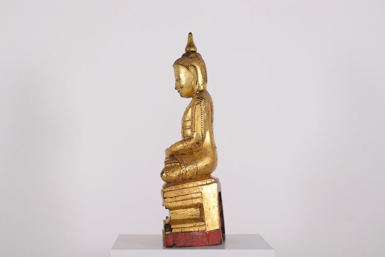 Buddha birmano Maravijaya Shan