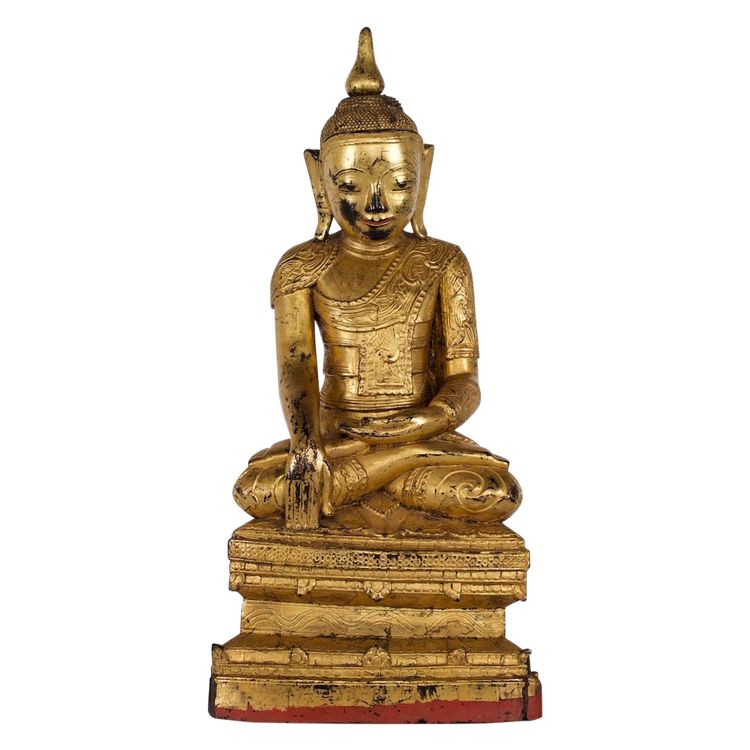 Buddha birmano Maravijaya Shan