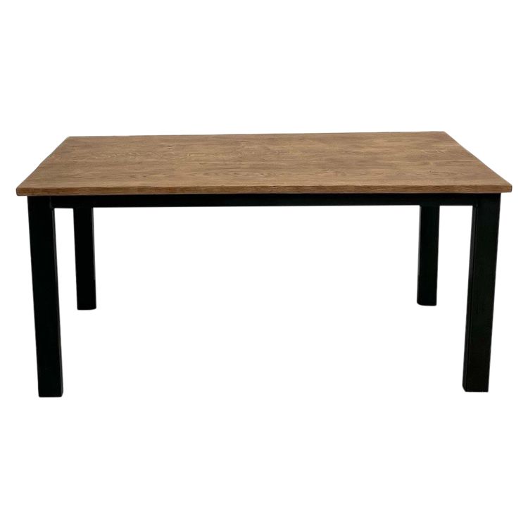 Table à manger années 70 piétement métal