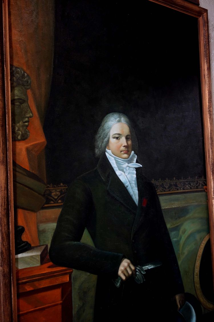 Sehr großes Ganzkörperporträt von Talleyrand, 235 cm