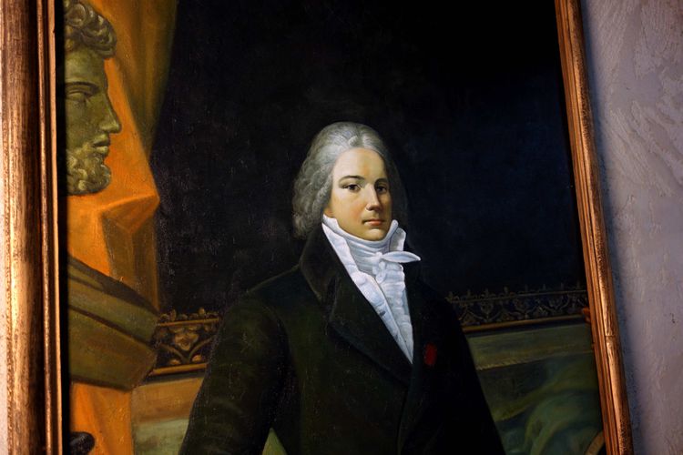 Sehr großes Ganzkörperporträt von Talleyrand, 235 cm