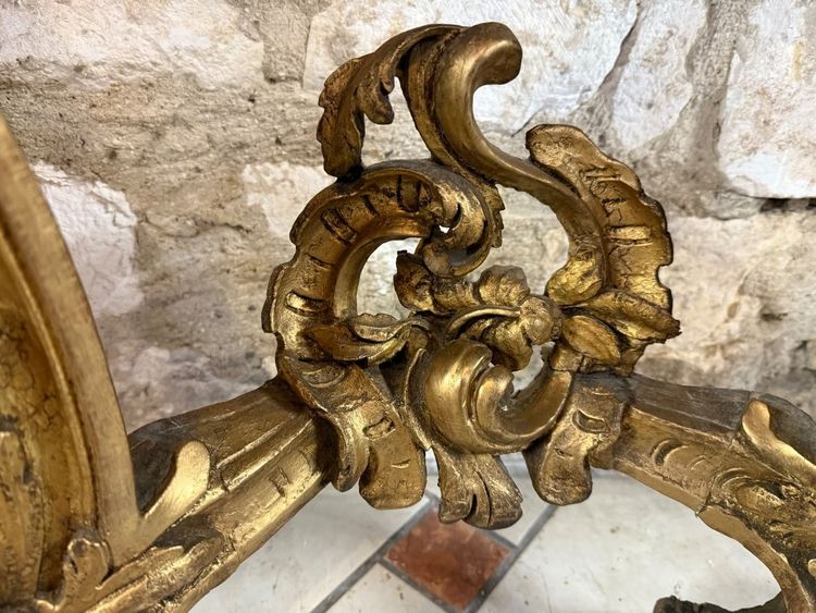 CONSOLE D APPLIQUE EPOQUE LOUIS XV - 18ème