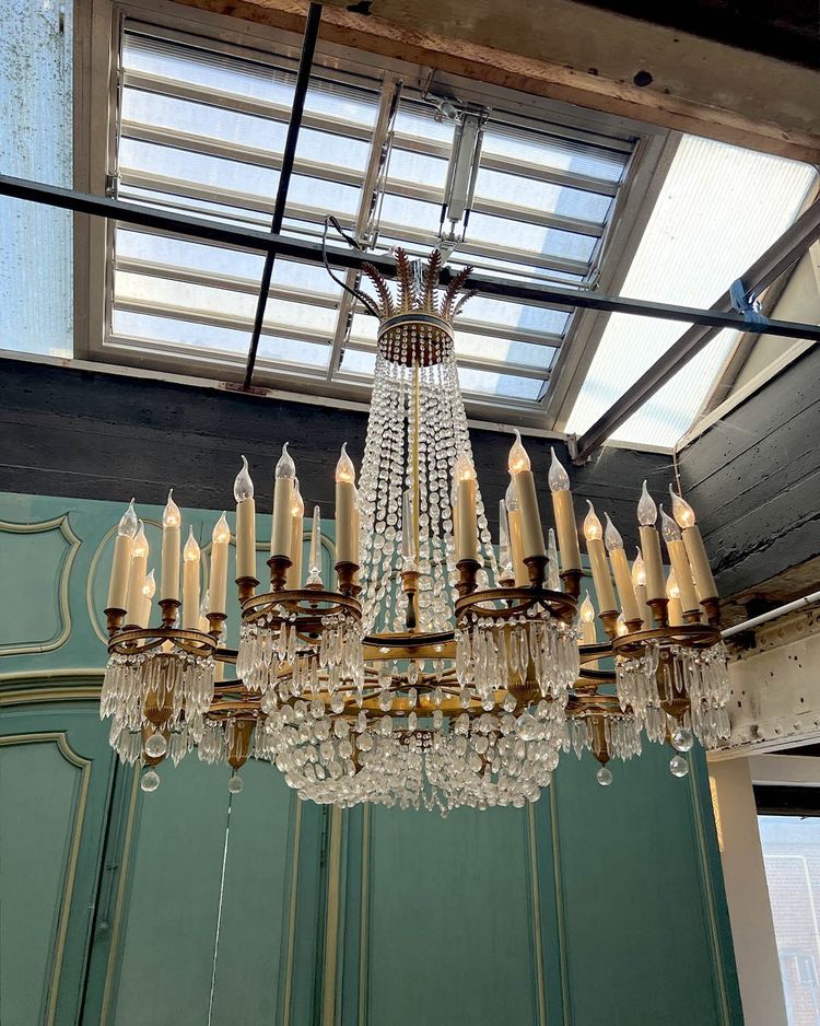Lampadario a mongolfiera di 140 cm di diametro