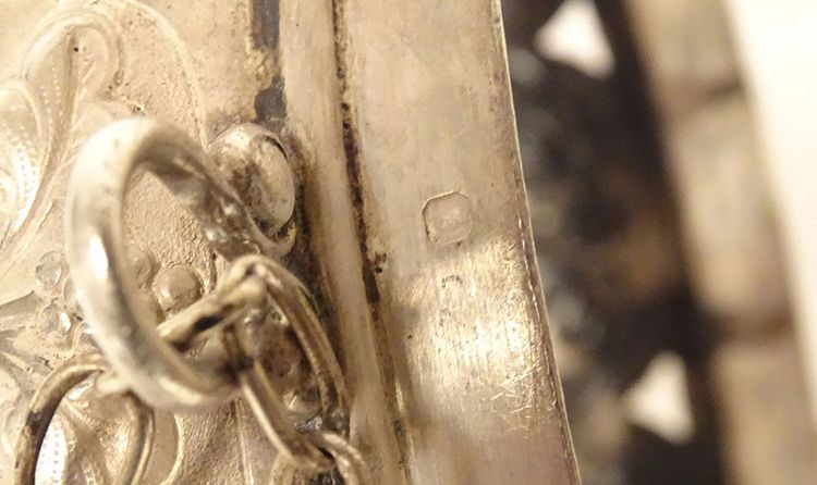 Encensoir Néogothique Argent Massif Minerve Chaînes Métal église XIXème