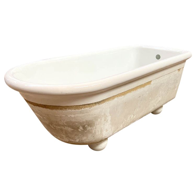 Bathtub on round foot, 1900