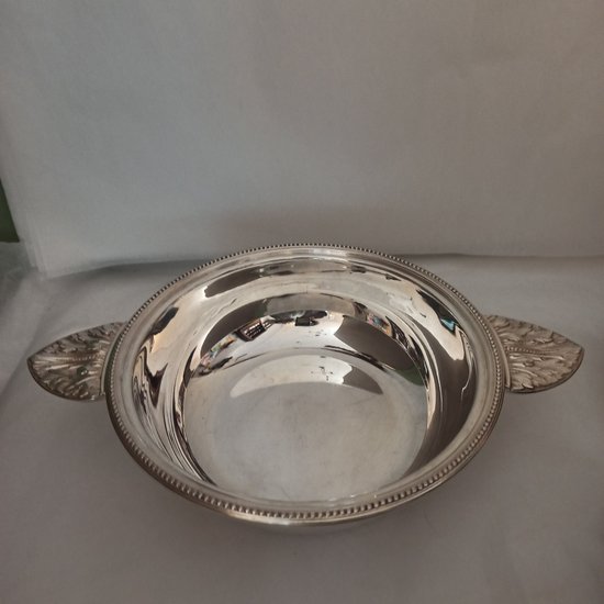 Christofle vegetables in silver plated metal