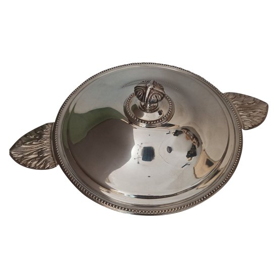 Christofle vegetables in silver plated metal