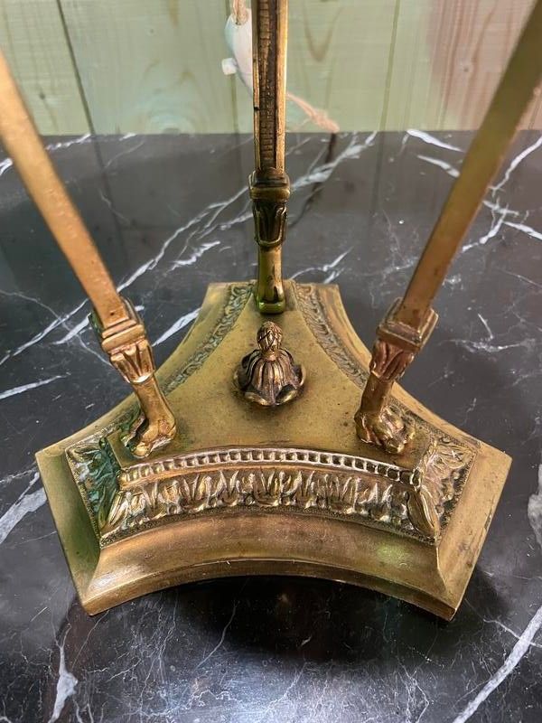 Bronze lamp Empire in Athenian