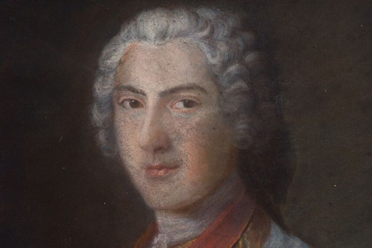 Portrait of Louis Ferdinand de France after M. Quentin de La Tour 18th century