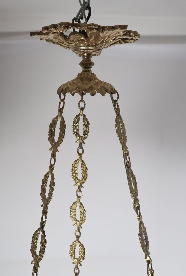 Daum hanging chandelier from the 1900s