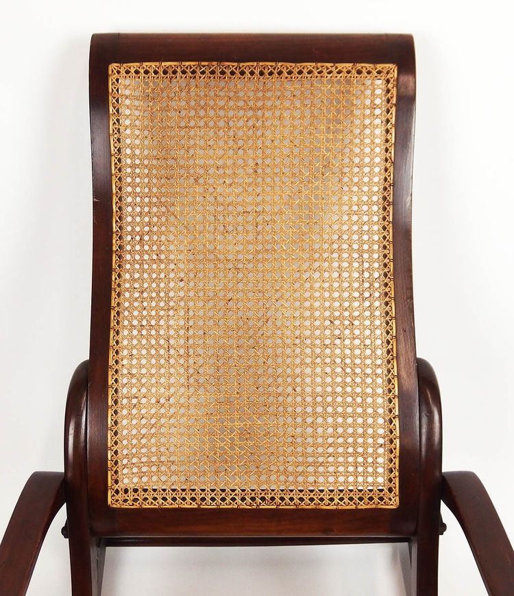 19th century folding rocking chair