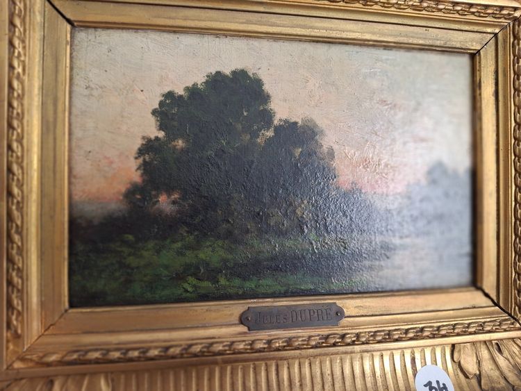 Paesaggio Jules DUPRÉ Scuola Barbison Romanticismo francese