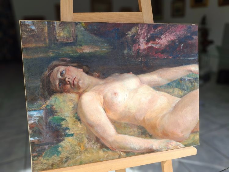 Wunderschöner Akt signiert von ALBERT FOSSARD