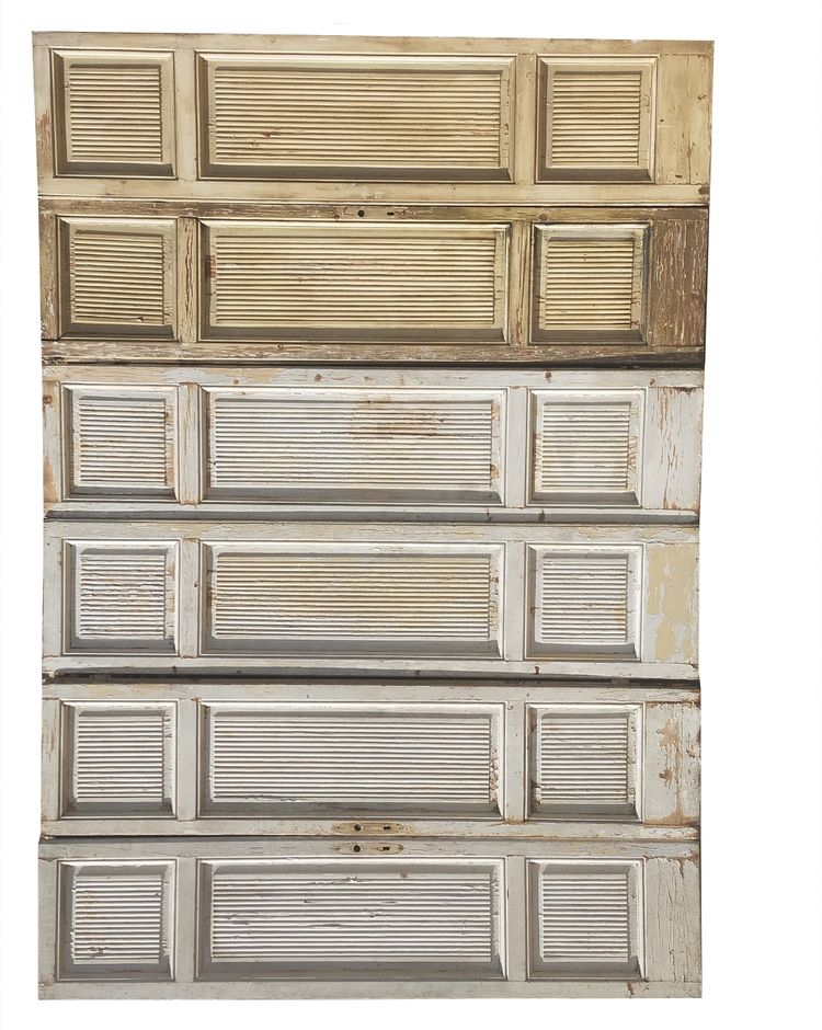 ## VENDU ITALIE TOSCANE ## 3 Paires Ou 6 Portes De Communication Ou Placards Anciens