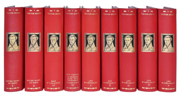 Œuvres complètes de Victor HUGO, édition Jean de Bonnot à Paris 1974, 40 volumes