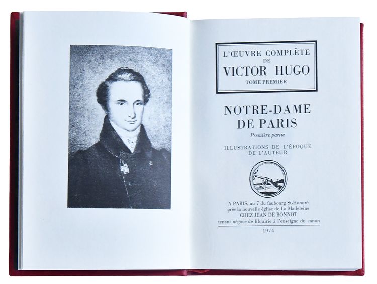 Œuvres complètes de Victor HUGO, édition Jean de Bonnot à Paris 1974, 40 volumes