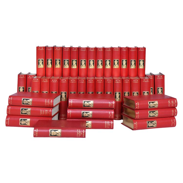 Œuvres complètes de Victor HUGO, édition Jean de Bonnot à Paris 1974, 40 volumes